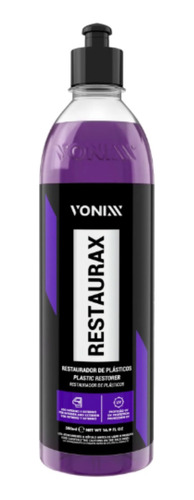 Restaurador De Plasticos Restaurax 500ml Vonixx