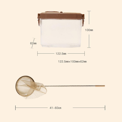 Kit De Atrapa Insectos Con Caja De Observación De Lupa