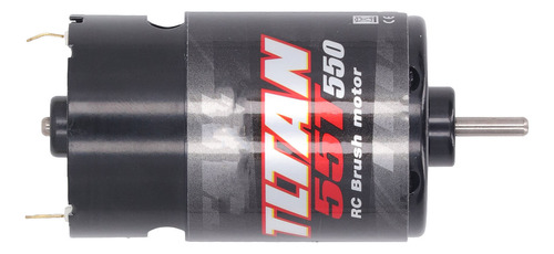 Ventilador De Refrigeración Rc Car Motor 550 Negro Cepillado