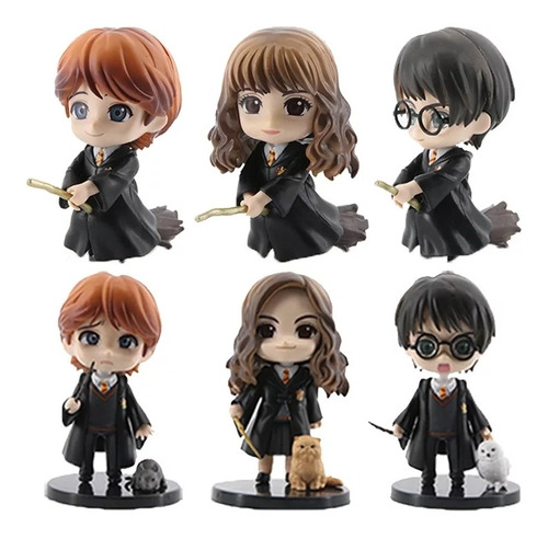 Harry Potter Colección  X 6 Figuras En Bolsa
