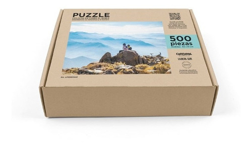 Puzzle Materiales 100% Reciclables Ciclistas Cerro El Roble