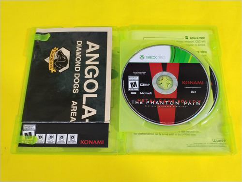 Metal Gear Solid V The Phantom Pain Xbox 360 *completo* (Usado)