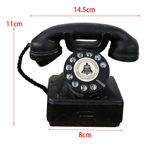 2025 Estatua De Teléfono Modelo De Teléfono Retro Creativo