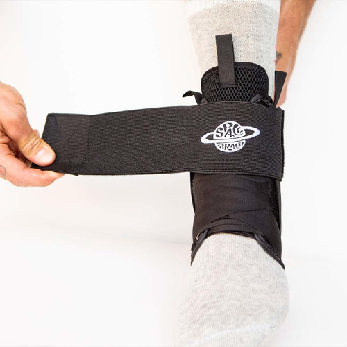 Space Brace 2.0, Tobillera Con Cordones Rápidos  Indiv...