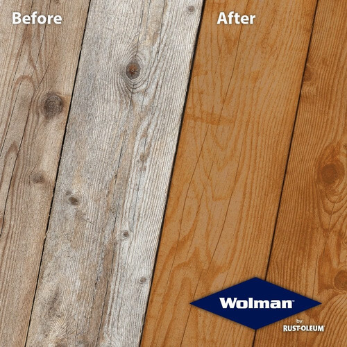 Protector De Madera Exterior Wolman F&p Base Solvente 5 Gal