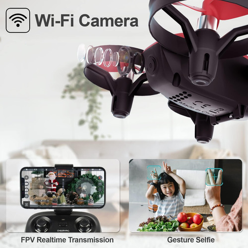 Cheerwing Cw10 Mini Drone For Kids Wifi Fpv Drone Con De De