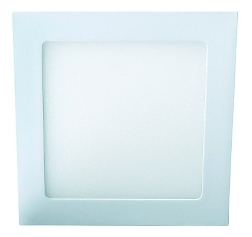 Panel Led Embutir Techo 24w Cuadrado Luz Fria 