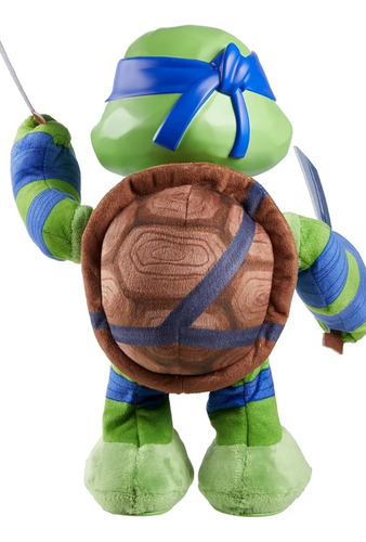 Figura Tortugas Ninja Leonardo Y Su Espada 30 Cm Interactiva