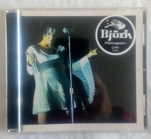 Björk Homogenic Live Cd Original Edición Usa 2003
