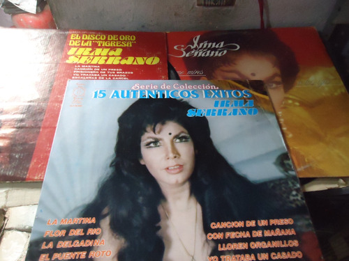 Irma Serrano 3 Discos Lp