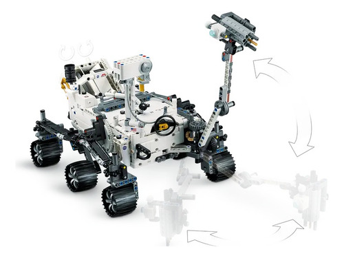 Kit Lego Technic Nasa Mars Rover Perseverance 42158 3+ Canti
