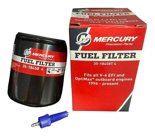 Filtro Combustivel C/ Sensor Motor Popa Mercury V6 / Optimax