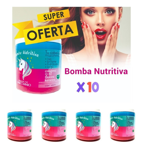 Bomba Nutritiva, Botox, Crema De Masaje, Todo En Una Bomba