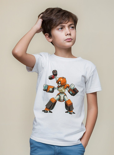 Playera Infantil Unisex Ms Medabots Metabee P12