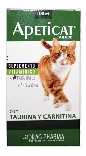 Apeticat Jarabe Suplemento Vitaminico Para Gatos 100 Ml 