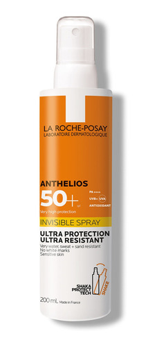 Anthelios Shaka Invisible Spray 50+  La Roche Posay 200 Ml
