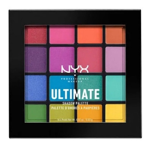Nyx - Paleta Ultimate Shadow - Brights - Original