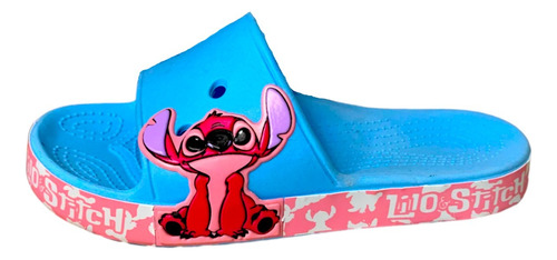 Chinelo Slide Infantil Stitch Disney Mania Menino E Menina