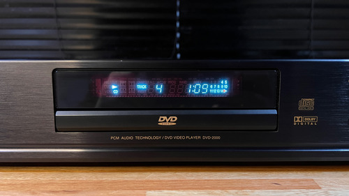 Hermosa Compactera Denon Dvd-2000!!!!!!!! Tbaudio Negro (Usado)