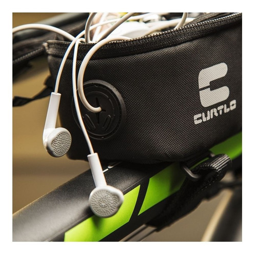 Imagem 5 de 5 de Bolsa Quadro Bicicleta Curtlo Phone Bag Plus 1,2 Litro