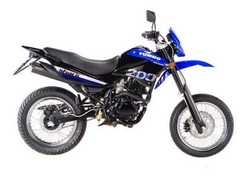 Imagen 2 de 6 de Colin Negro Yumbo Shark Shark Motard Yumbo Sk Bros 125 200