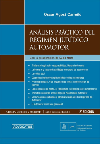 Analisis Practico Del Regimen Juridico Automotor - Agost Car