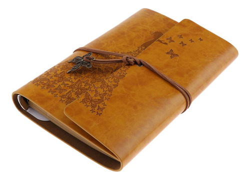 Cuaderno Vintage Libro De Diarios De Notas Cuero , 80