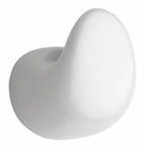 Imagen 2 de 2 de Percha Ferrum Fix Blanco De Pegar Apf3 B (par) Cuotas