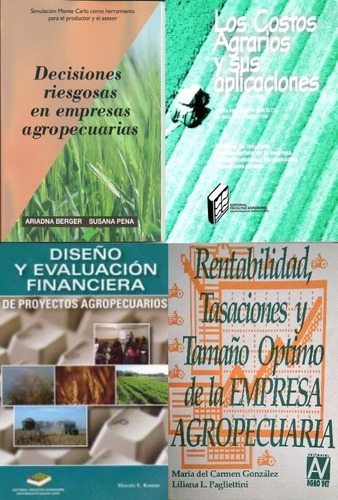 Diseño Costos Rentabilidad Y Riesgos En Empresa Agropecuaria