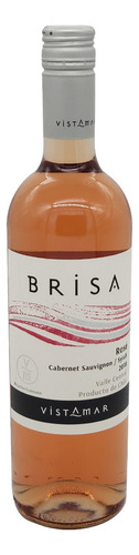Caja De 12 Vino Rosado Vistamar Brisa Rose 750 Ml