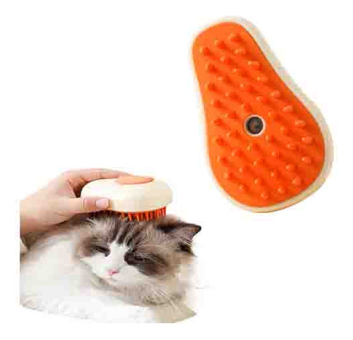 Cepillo De Pelo Recargable Steamy Cat 3 En 1, Regalo Del Año