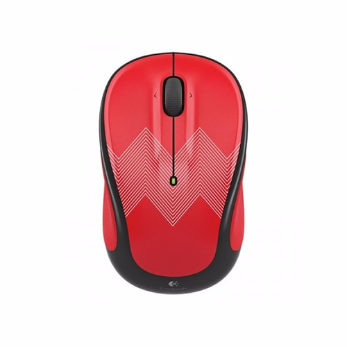 Logitech Mouse Inamabrico M317c Zigzag Rojo