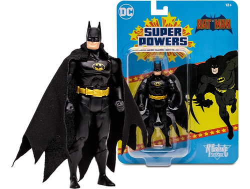 Mcfarlane Dc Super Powers Batman (black Suit Variant)