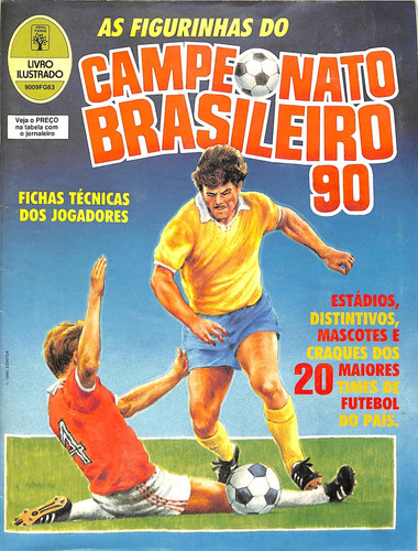 Livro Ilustrado - Campeonato Brasileiro 1990 - Completo