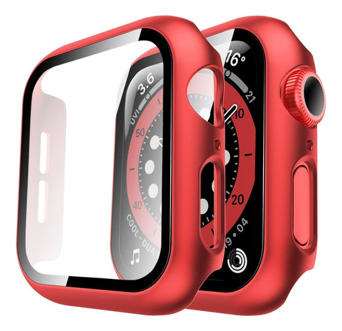 2 Protectores De Pantalla Apple Watch Se Series 6 5 4 44mm