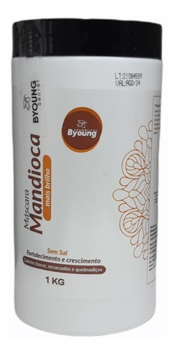 Kit Shampoo+cond.+mascara Profissional De Mandioca 1 Litro