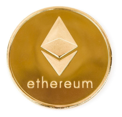 Coleccion 4 Moneda Gold Bitcoin Etherium Litecoin Ripple