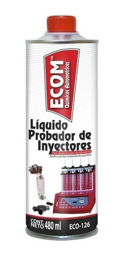 Paq. 6 Líquido Probador De Inyectores De 480ml Ecom