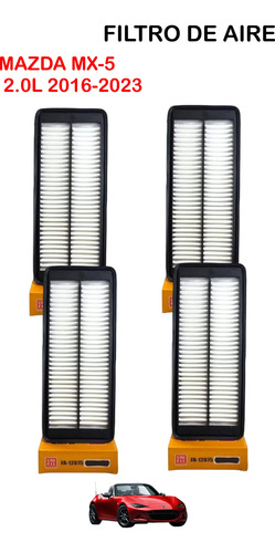 Filtro De Aire Para Mx-5 2.0l 2016-2017-2018-19-20-21-22-23