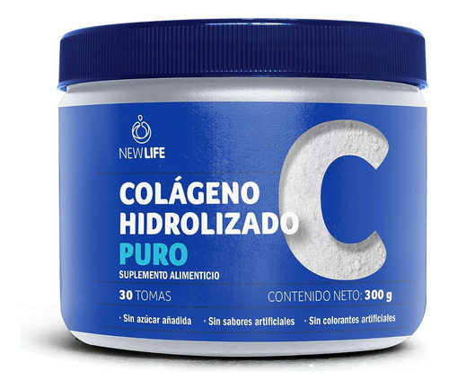 Colágeno Hidrolizado On Vitamina C Y Ácido Hialurónico 300g
