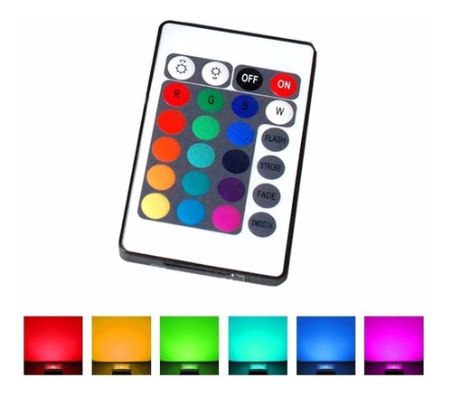 Reflector Led 20w Rgb Ultra Delgado Ip65 Moderno Ahorrador