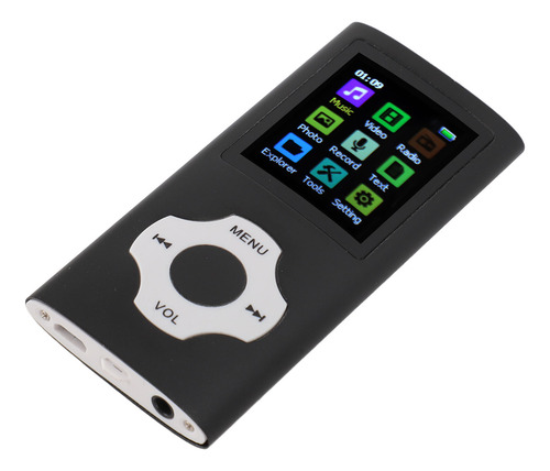 Reproductor Mp3 Hifi Recargable Sin Pérdidas Con Pantalla Tf
