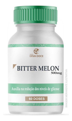 Melão De São Caetano 500mg Bitter Melon 60 Doses