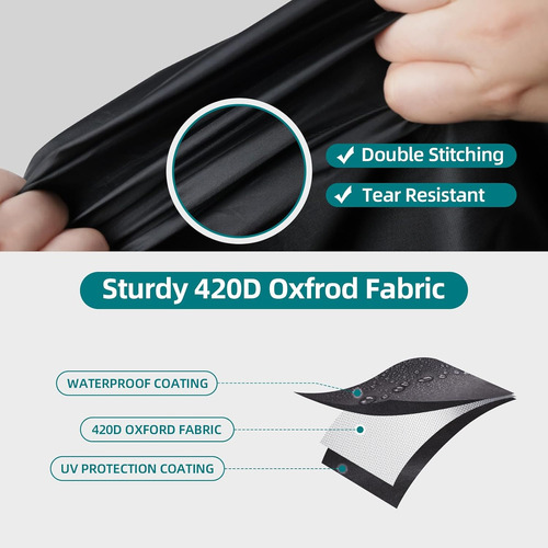 Funda Impermeable Para 1-3 Bicis Con Agujeros Antirrobo