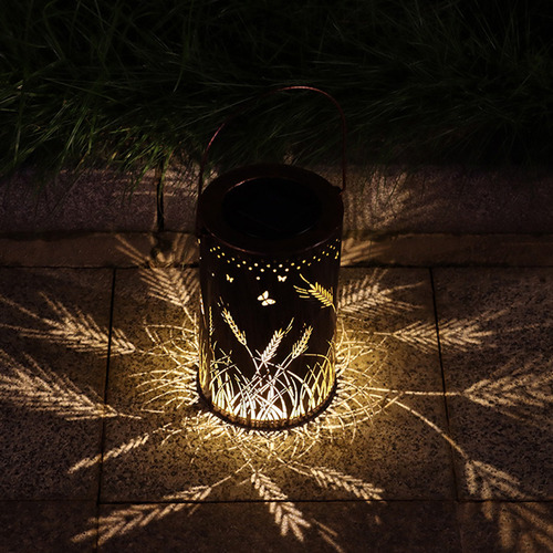 Faroles Colgantes Para Exteriores F Solar Lanterns Hollowe 1