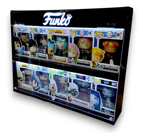 Cupula Acrilico p/ 1 Funko pop fora da caixa Original Colecionavel