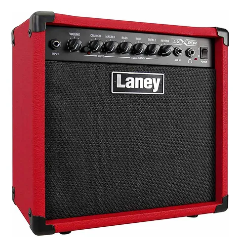 Laney Lx20r-red Combo Guitarra Combo 20w 8 Pulgadas Woofer .