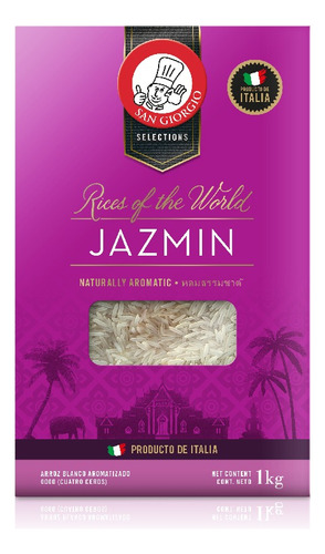 Arroz Jazmin San Giorgio 1 Kg Importado Italia