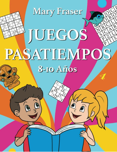 Libro: Juegos Pasatiempos Para Niños 8-10 Años | Sopas De Y