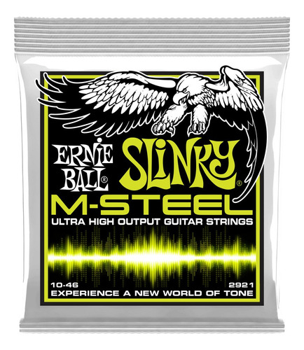 Ernie Ball Cuerdas Guitarra Electrica Slinky M-steel 10-46